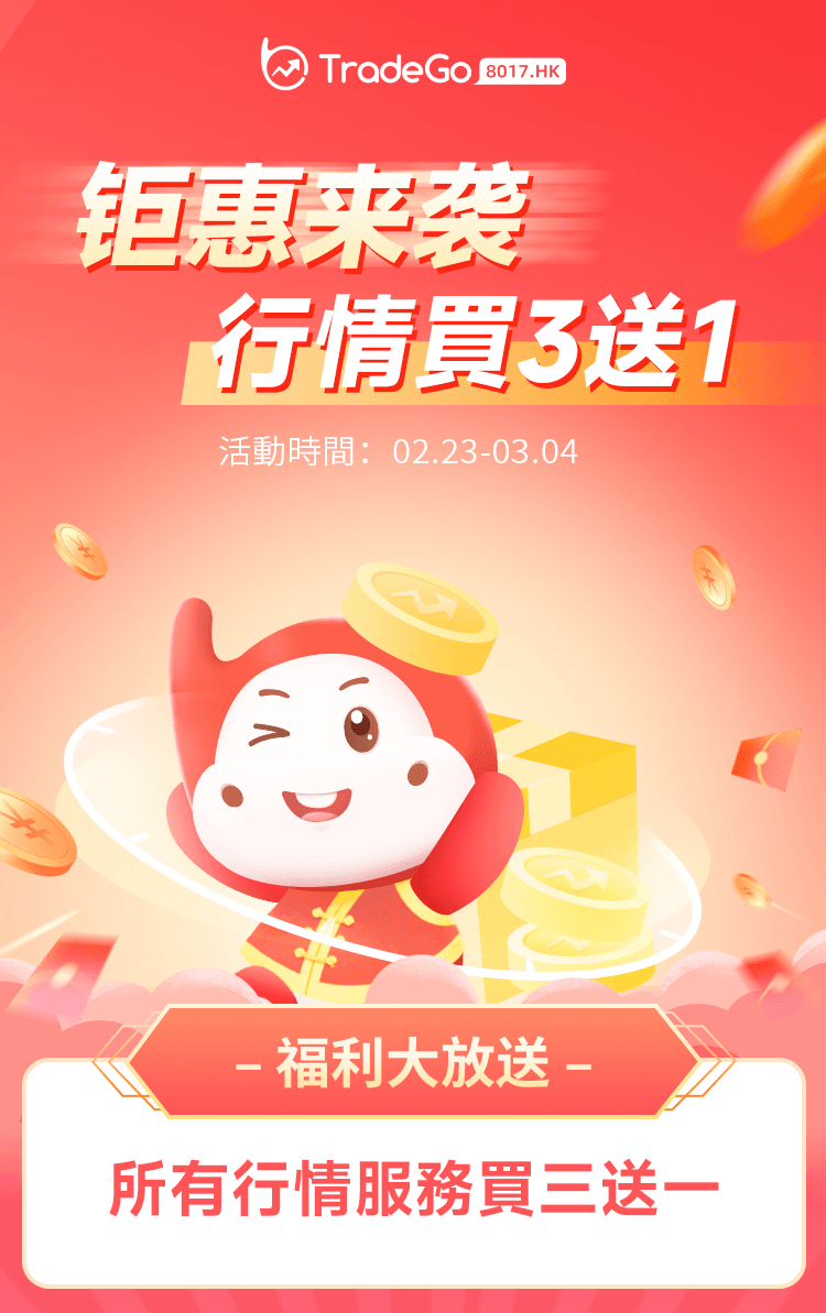 钜惠来袭所有行情买3送1